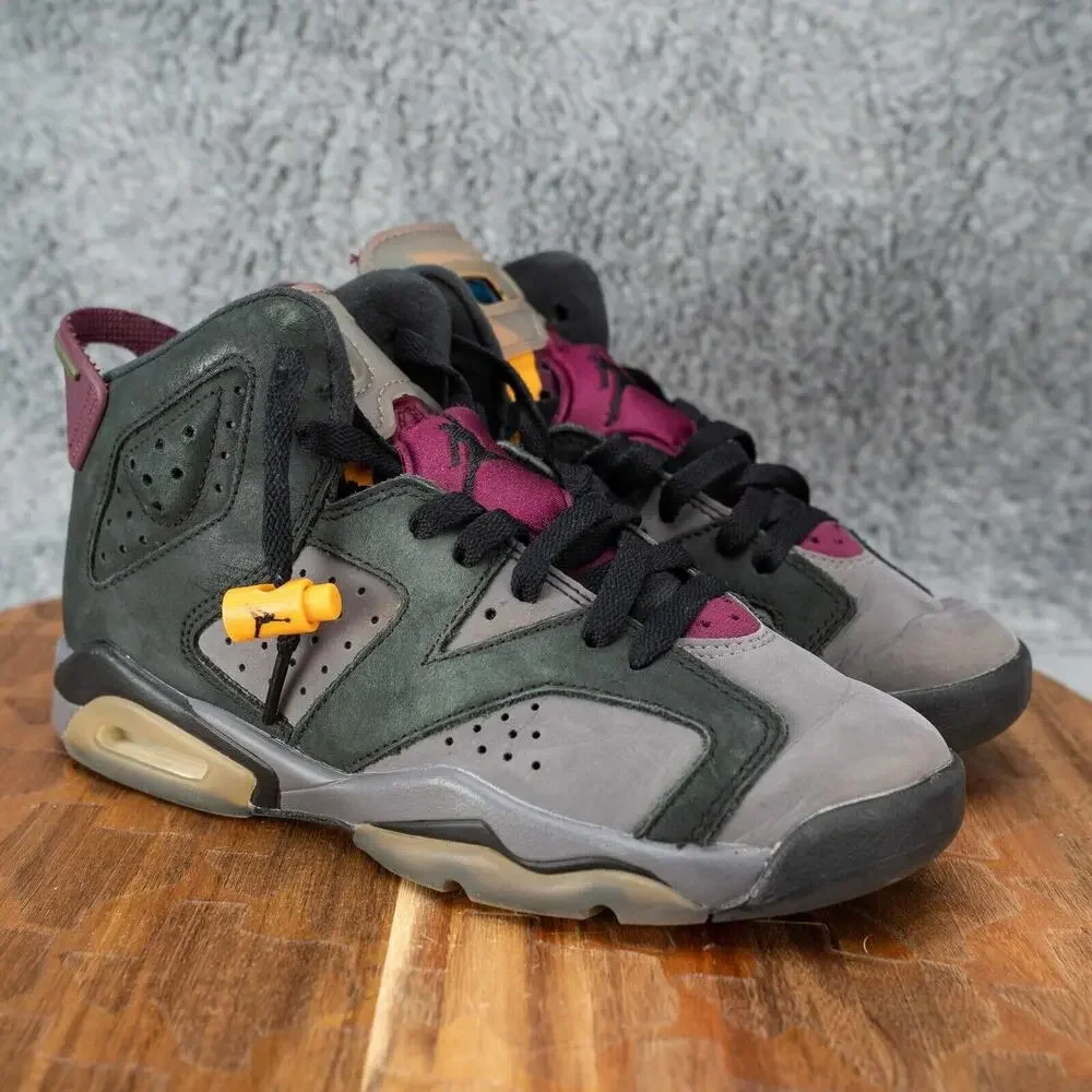 Nike Jordan 6 Retro Bordeaux 384665-063 Youth 4Y / Womens 5.5